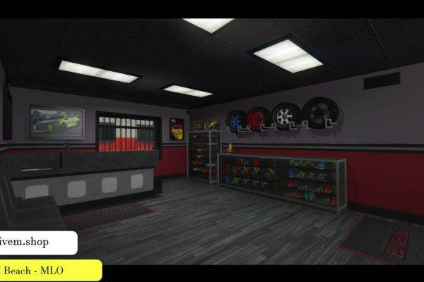 Beach Garage MLO | FiveM Mechanic Shop MLO