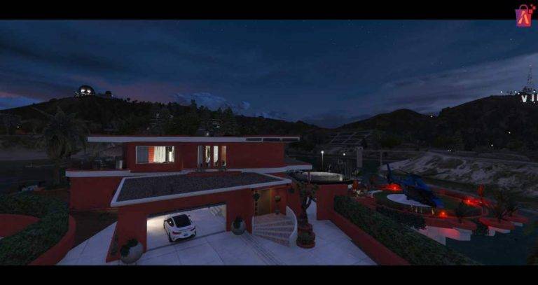 FiveM Vinewood Lake Mansion MLO | FiveM Mansion MLO