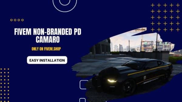 FiveM Non-Branded PD Camaro