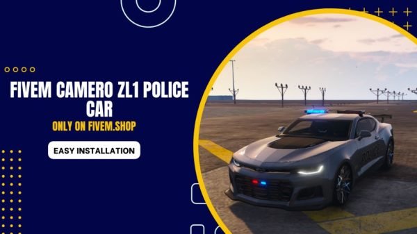 FiveM Camaro ZL1 Police Car