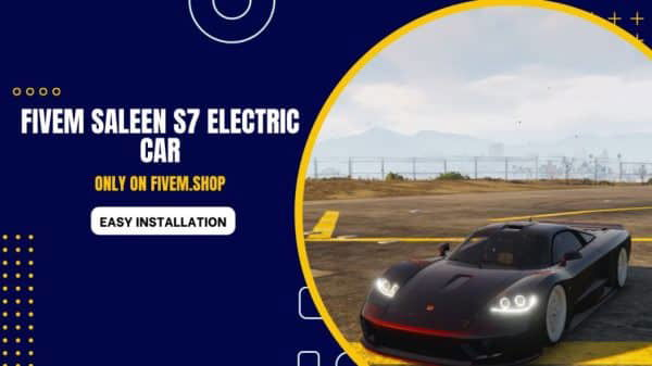 FiveM Saleen S7 Electric Car