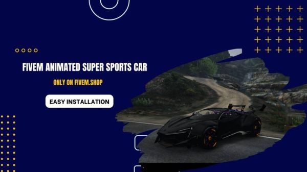 FiveM Animated Super Sports Car
