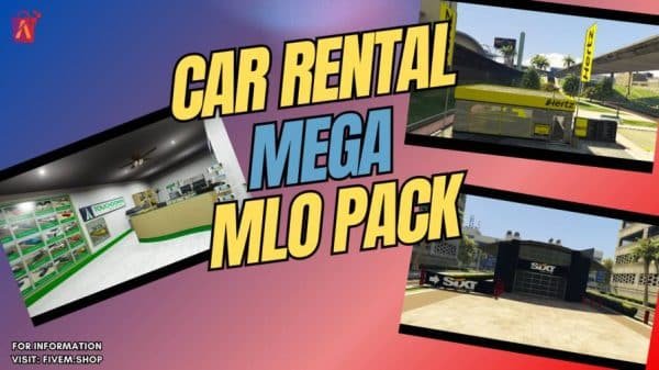 FiveM Car Rental MLO Pack