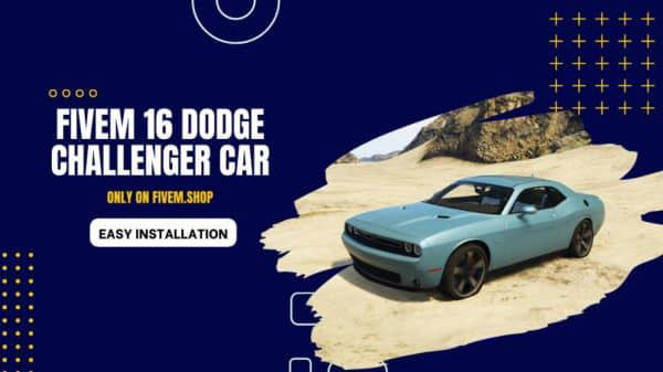FiveM 16 Dodge Challenger Car