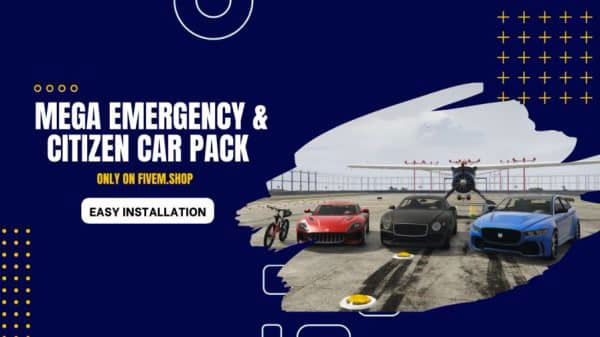 Mega Emergency and Citizen Car Pack
