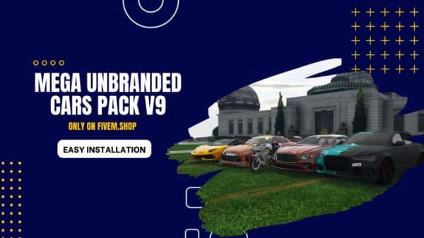 Mega Unbranded Cars Pack V9