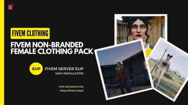 FiveM Non Branded Female Clothing Pack
